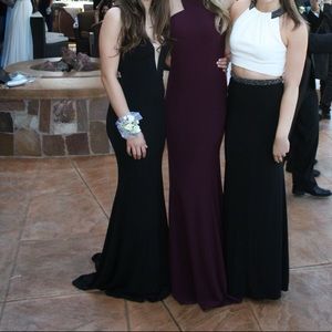 black prom dress PromGirl